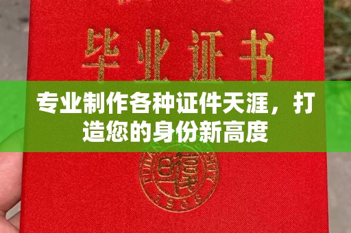 辽源专业制作各种证件天涯，打造您的身份新高度